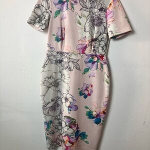 ASOS Multicolor Floral Midi Dress